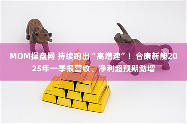 MOM操盘网 持续跑出“高增速”！合康新能2025年一季报营收、净利超预期劲增