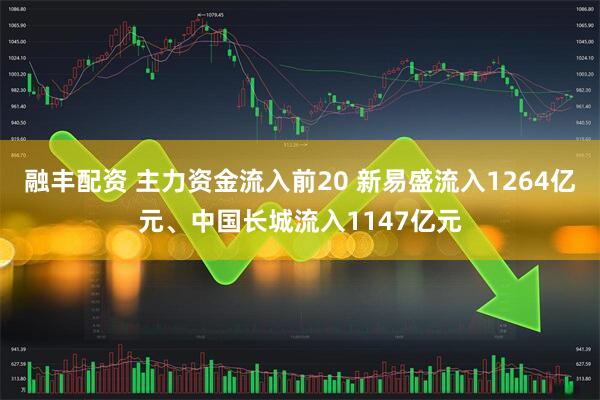 融丰配资 主力资金流入前20 新易盛流入1264亿元、中国长城流入1147亿元